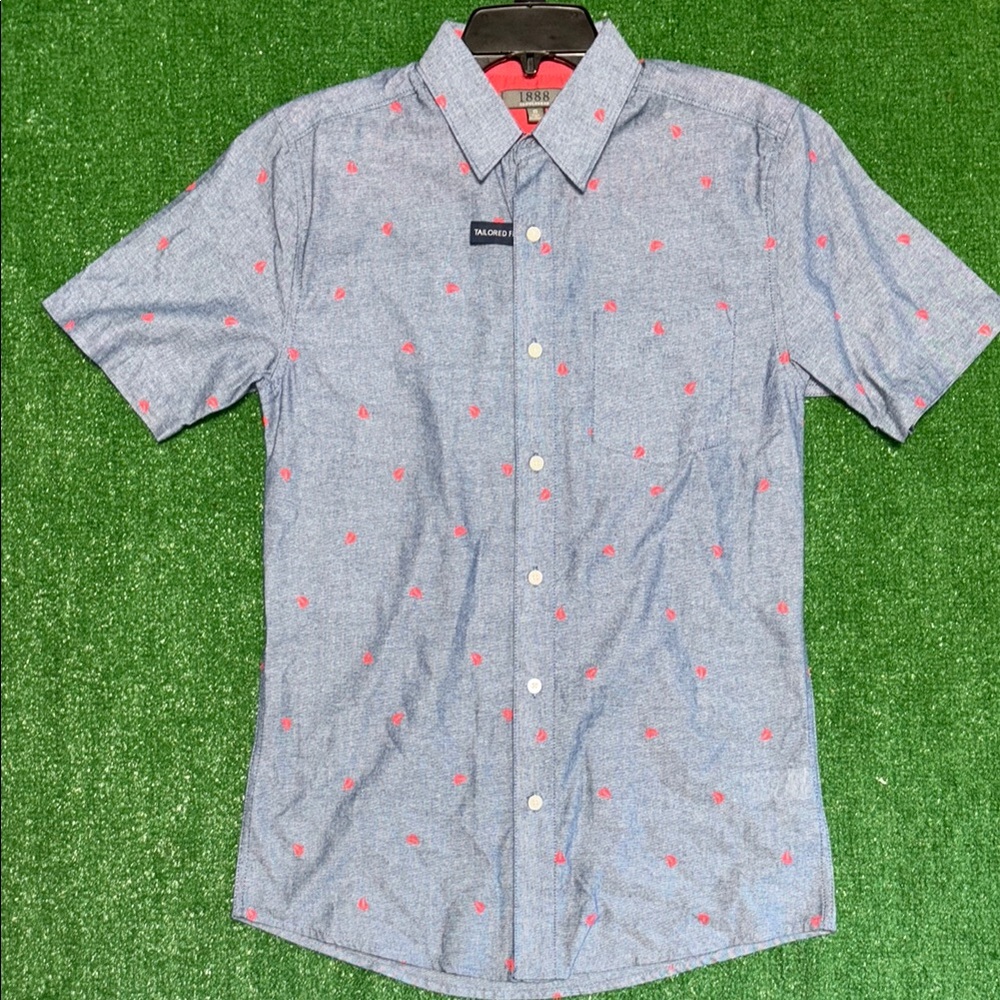Collared Casual Button Down Shirt 1888 Men’s polo